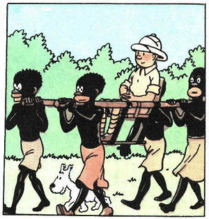 Kuifje in Congo was recent nog in opspraak, de strip zou racistische elementen bezitten. De vraag naar de strip steeg hierna explosief
