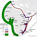 African Undersea Cable Map - 2010 maybe (version 5)