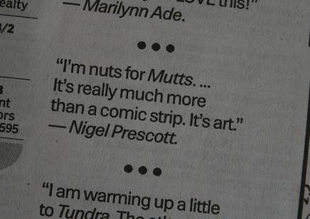 Nigel is nuts for Mutts