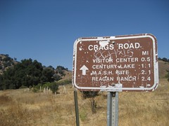 We rode up Crags Road. (09/14/2008)