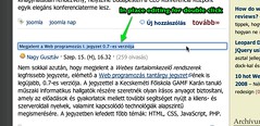 In place editing on Weblabor.hu