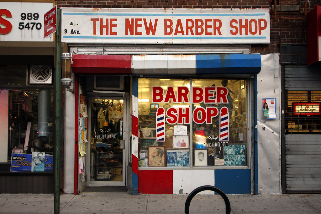 The not at all new barber shop
