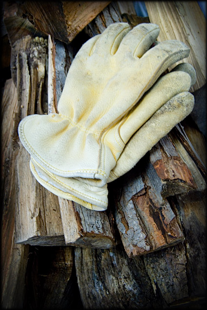 woodpile-gloves