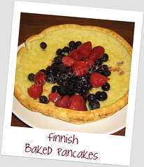 Finnish Baked Pancake
