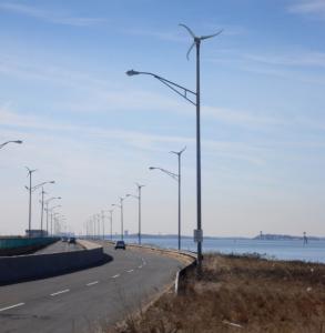 Utility poles offer small-scale wind power 