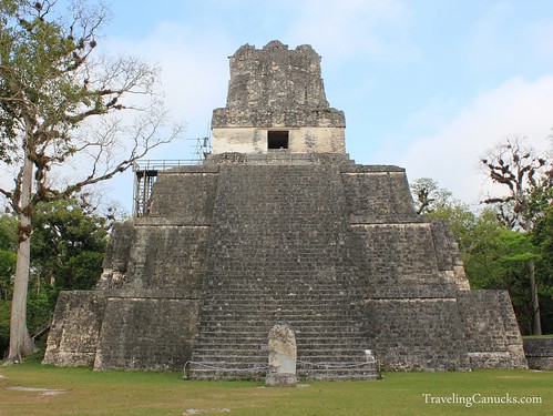 Temple 2 at Tikal Gran Plaza