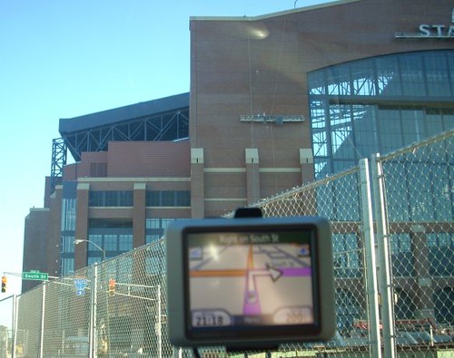 GPS leads through Lucas Oil Stadium