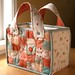 TeaTime quilted bag par PatchworkPottery