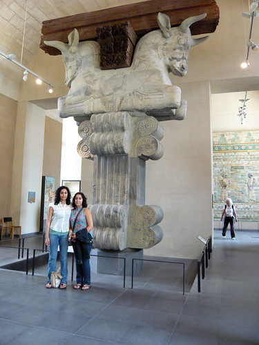 Pillar from the Apadana palace of Persepolis