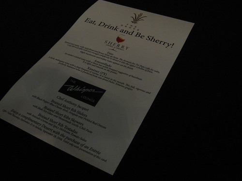 eat drink be sherry 010