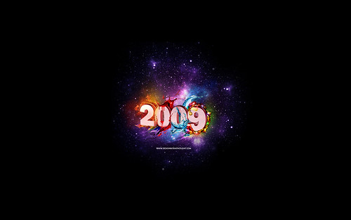 2009 New Year Wallpaper Set by elena_london_s.