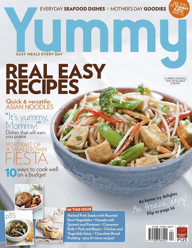 Yummy May 2011 cover photo