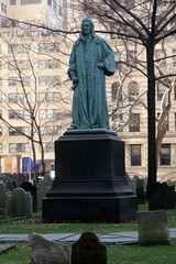 NYC: Trinity Church and Burial Ground - John Watts by wallyg, on Flickr