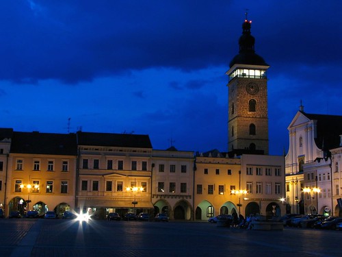 Black Tower by night