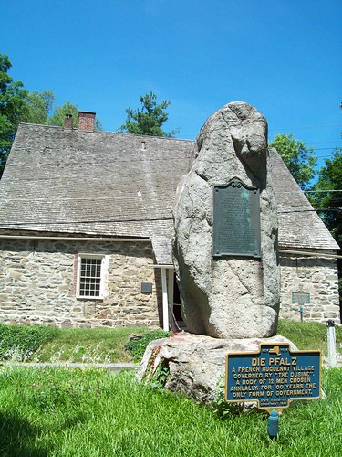 Rock monument