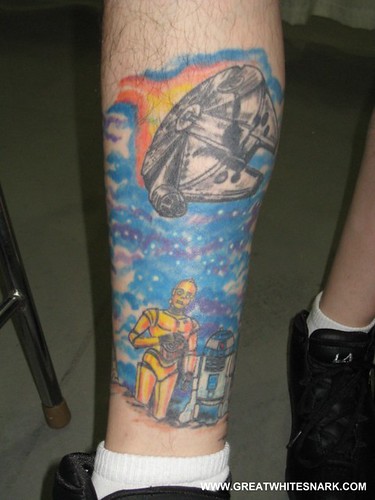 Star Wars Tattoo at San Jose Super-Con 2008 by Great White Snark
