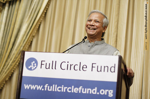 Nobel prize winner Muhammad Yunus