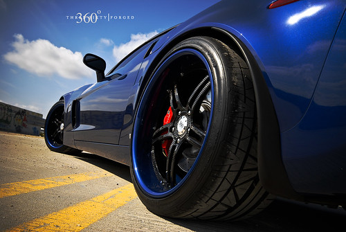 Corvette Z06 on 360 Forged CF 5ive