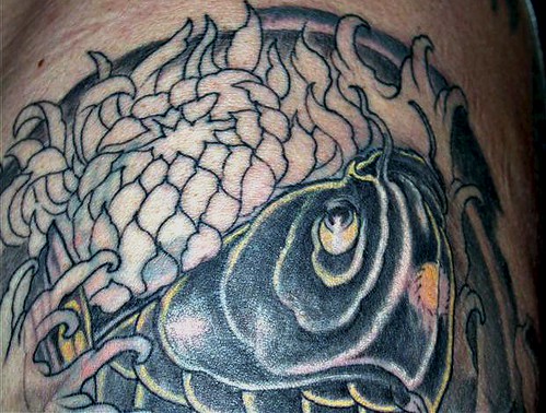 koi dragon tattoos. Koi Dragon Tattoos