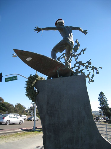 Surfer Statue, Encinitas, CA
