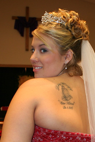 Wedding Dress and Celebrity Tattoo Ideas