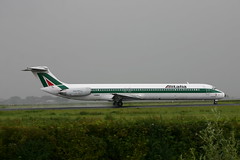 I-DAWC McDonnell Douglas MD-82 Alitalia