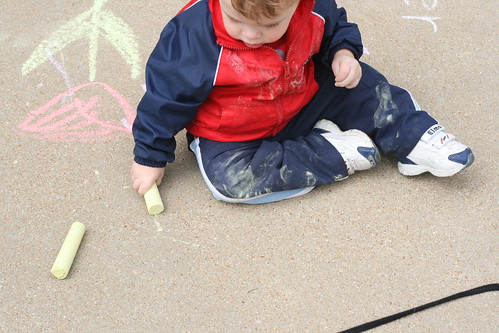 wearing the chalk