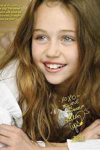 Young Miley Cyrus by gabriella_dang.