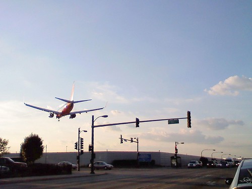 Midway Airport Airplane Landing