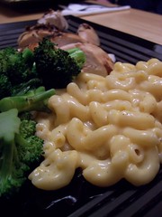 Tonight's dinner featuring stovetop mac and cheese