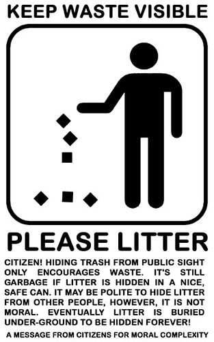 please litter