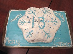 Mary Grace 13th  birthday cake