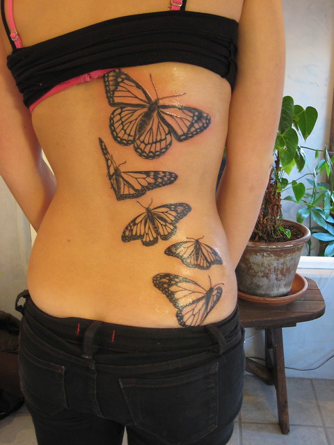 The monarch butterfly is sometimes called the "milkweed butterfly" because. Monarch Butterfly Tattoo