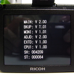 Ricoh GR Digital II FirmwareUpdate V2.0