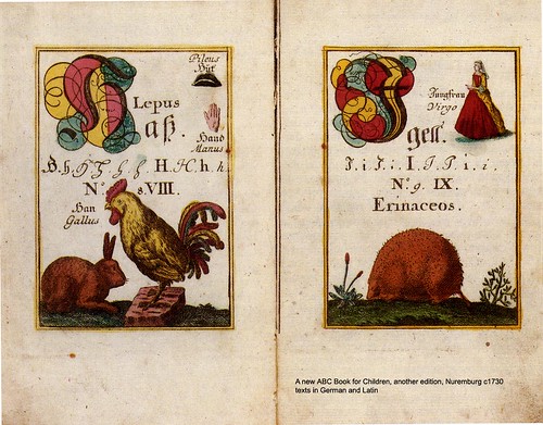 Nuremberg 1730 textos en aleman y latin