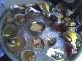 Cell phone photo  Max's oyster bar, Hartford Ct