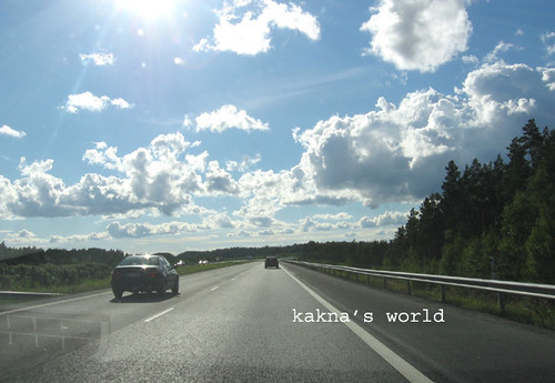 southern finland_road and clouds ©  kakna's world