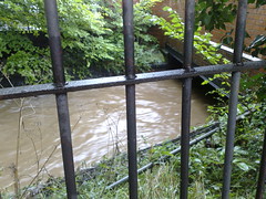 bournbrook flooding - just by the university gates