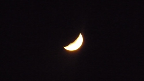 Koh Samui Today's Moon コサムイから見える月