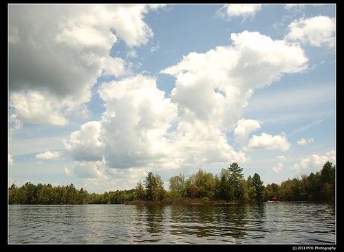 Canoeing in Mississauga Lake