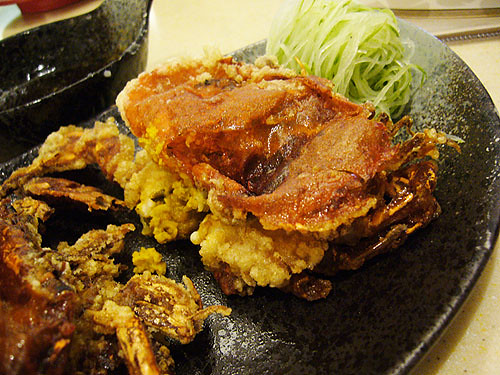 soft shell crabs