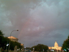 Faint Rainbow and Capitol