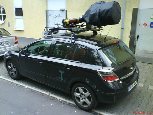 google streetview car in bonn