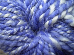 Sale! Purple Mist  - BFL and Bamboo Batts with Sparkle