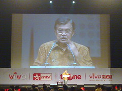 Vice President Jusuf Kalla at VivaNews Launch