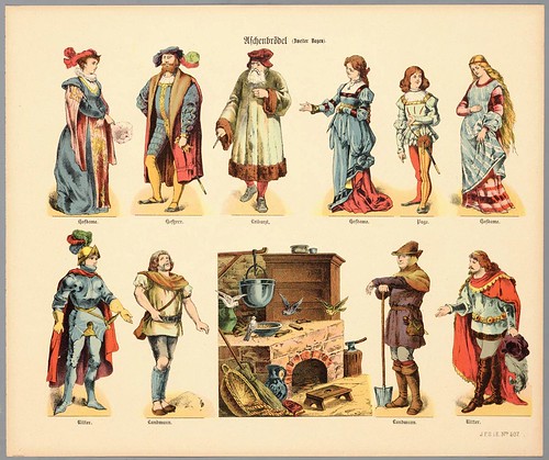 001- Litografia de propuesta de personajes de teatro 1878