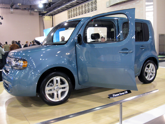 The Nissan Cube (Click to enlarge)