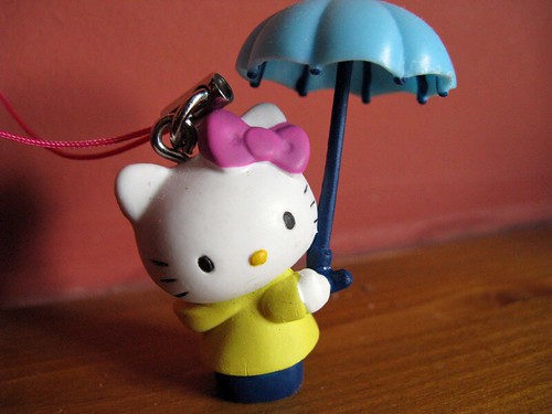 Hello Kitty Umbrella. Hello Kitty Umbrella Charm. From the my favourite hobbies set.