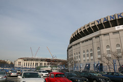 Old and New Yankee Stadium