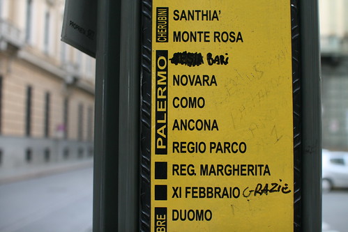 Renamed bus stops
